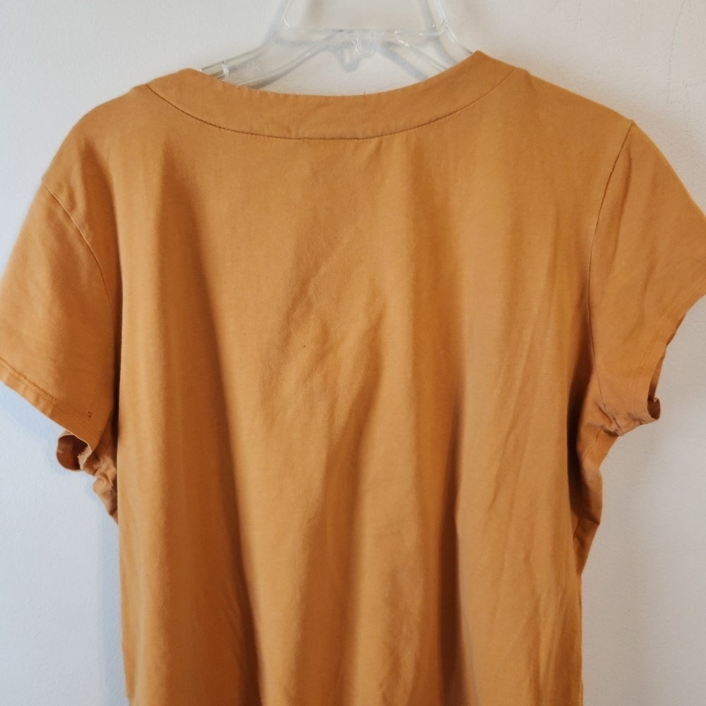 Ruby Rd. Mustard Embellished Blouse - Picture 3 of 4